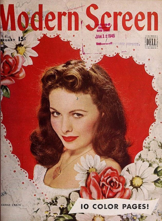 MODERN SCREEN magazine cover Issue 171 February 1945